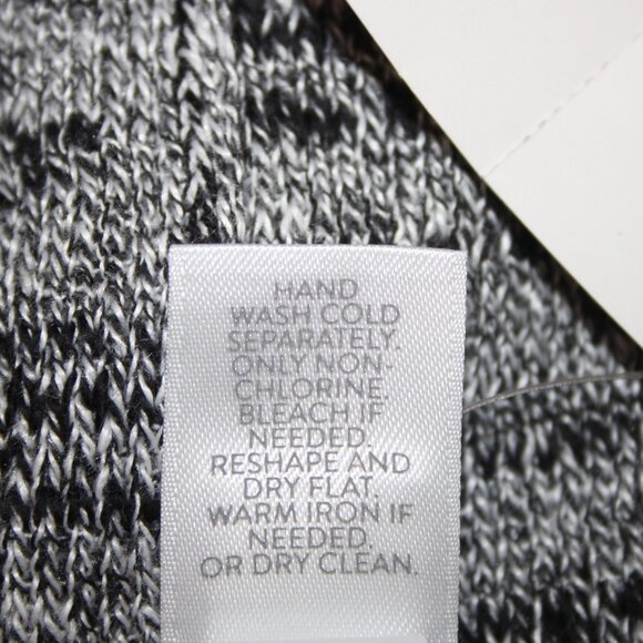 Pure Jill Top $79 Sz S Black White Hi Lo Linen Cotton Top - Picture 13 of 16